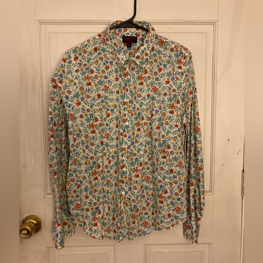J. Crew X Liberty of London floral women’s button-up